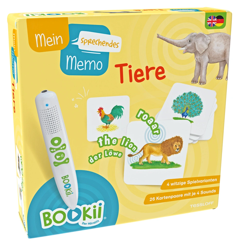 BOOKii® – Mein sprechendes Memo Tiere