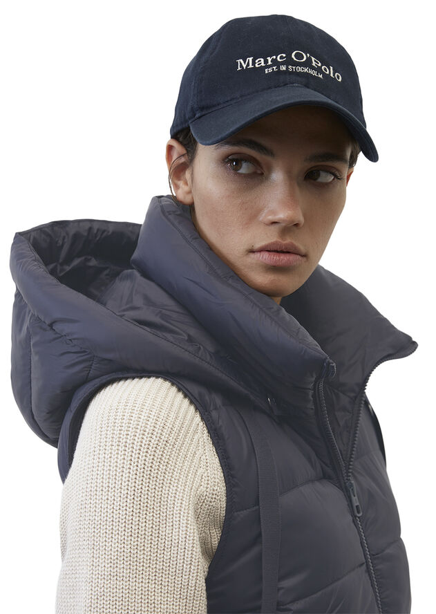 Marc O’Polo BNOS recycled no down, vest, detach Midnight blue