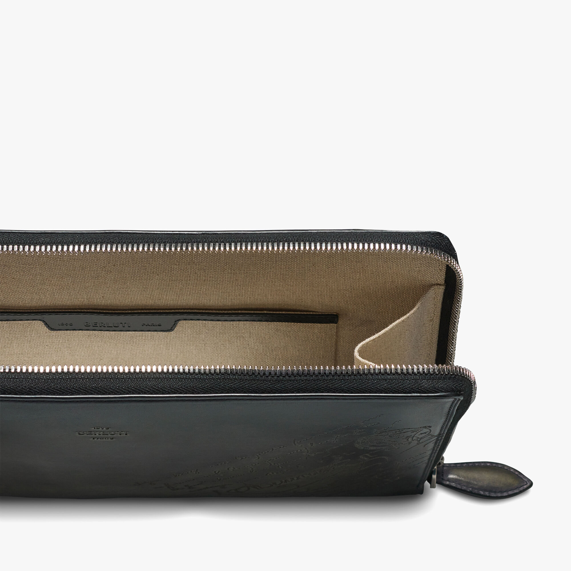 Pochette Nino Gm En Cuir Scritto