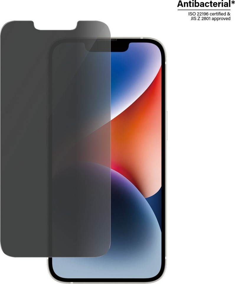 PanzerGlass - Privacy Skærmbeskyttelse Apple iPhone 14 - 13 - 13 Pro - Classic Fit