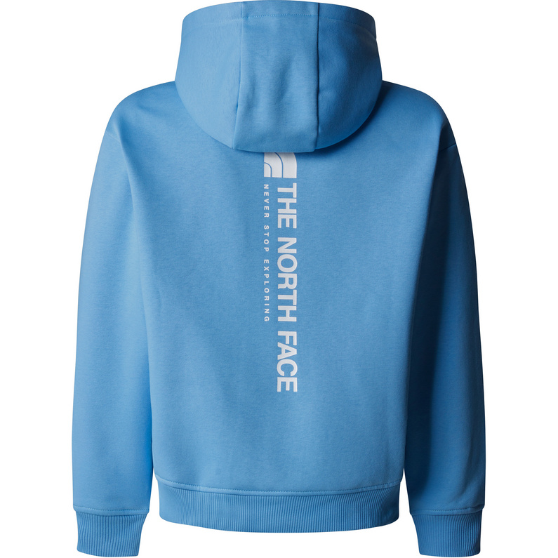 The North Face Kinder Girls Vertical Graphic Oversized Hoodie