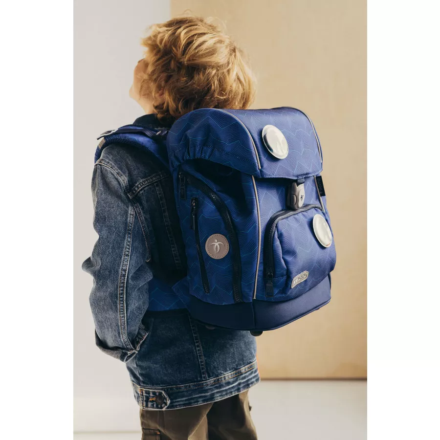 Belmil Schulranzen Premium Comfy Plus Set 5-teilig Estate Blue