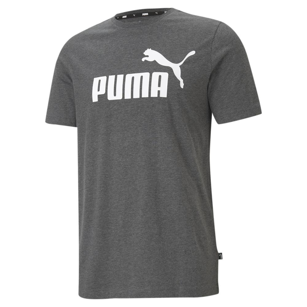 Puma T-Shirt Gris Homme Puma Ess Heather
