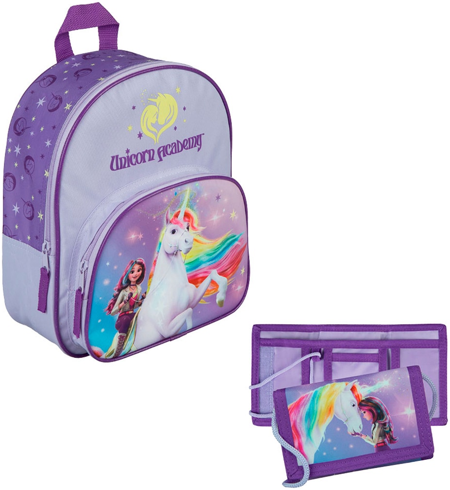 UNDERCOVER Kinderrucksack »Unicorn Academy« inklusive Geldbeutel