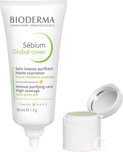 Bioderma Sébium Kerato+ Cover Gel-Crème Teinté Anti-Imperfections Tube 30ml