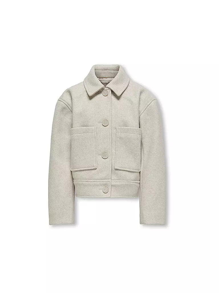 ONLY Mädchen Overshirt KOGADINA beige