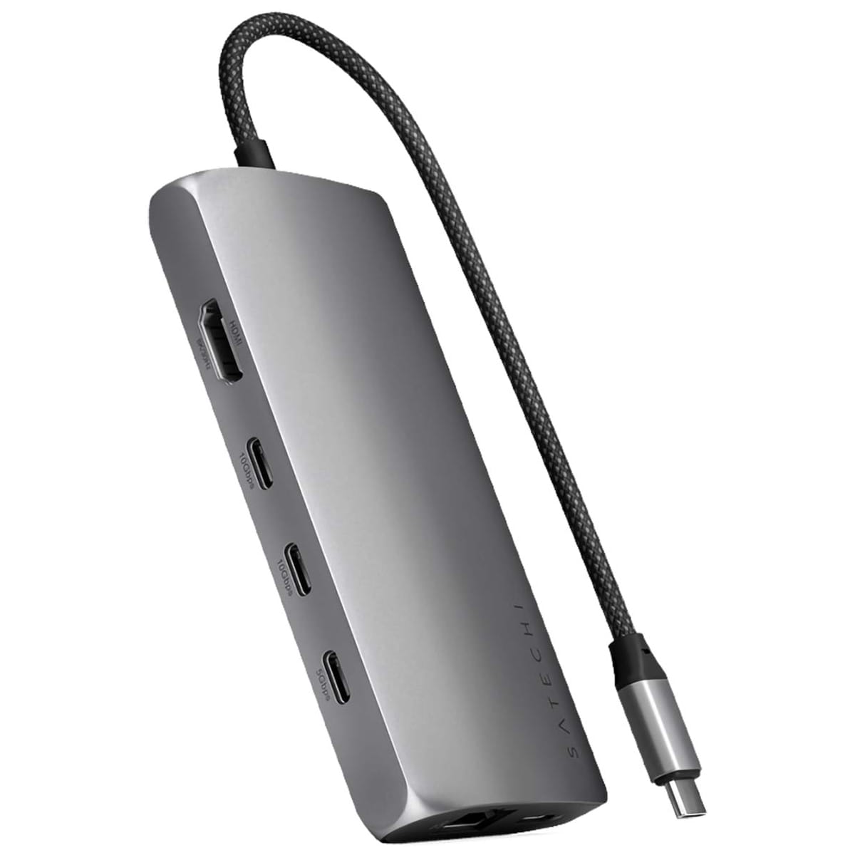 Satechi USB-C 8K Ethernet V3 Multiport USB hub (Space Grey)