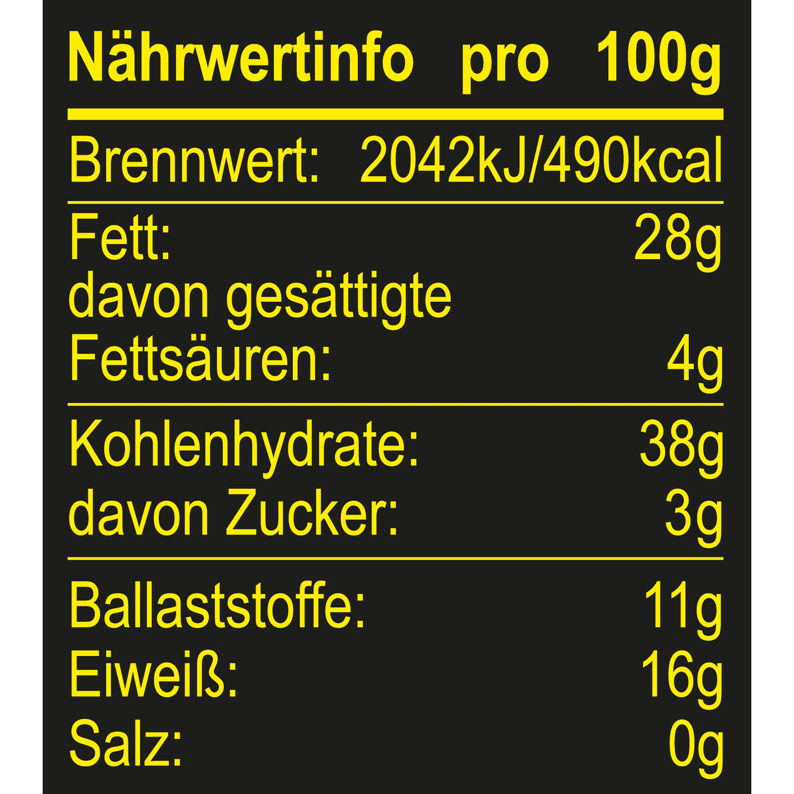 Knackige Mischung (750g)