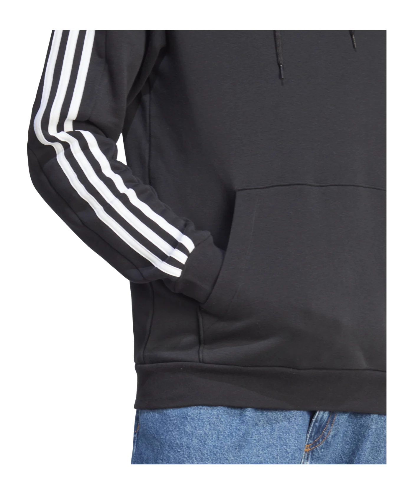 adidas Essentials Fleece Hoody Schwarz
