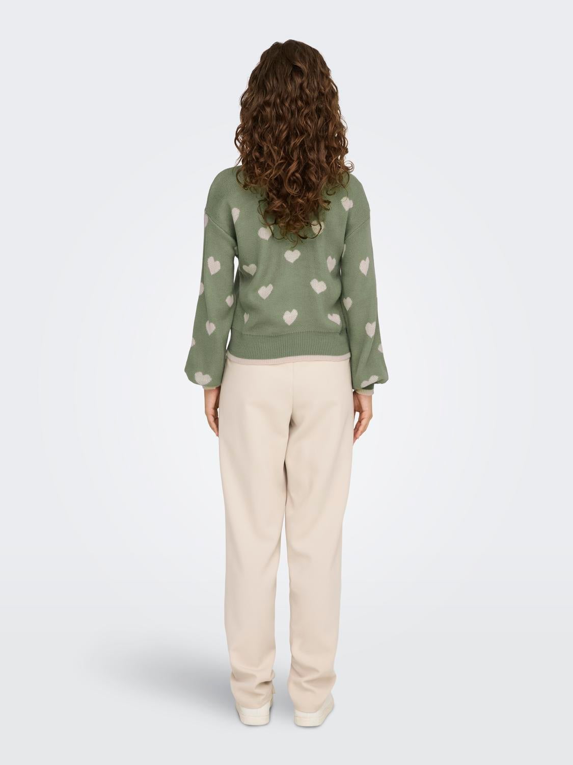 JDYROMANCE Strickpullover Sea Spray