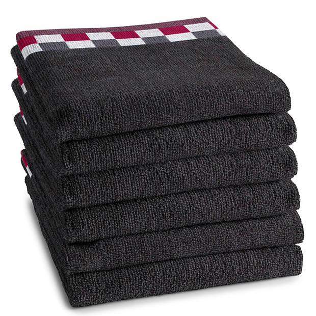 DDDDD Keukendoek Carré Anthracite
