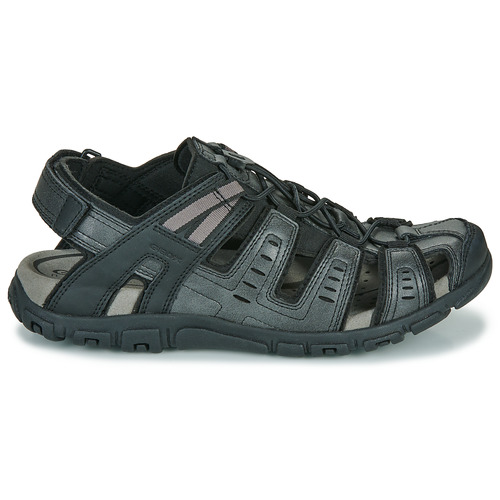 Geox - UOMO SANDAL STRADA - Noir