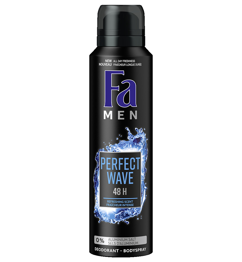 Fa Men deodorant spray perfect wave (150 ml)