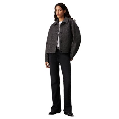 Veste femme Short Wool Blend CALVIN KLEIN