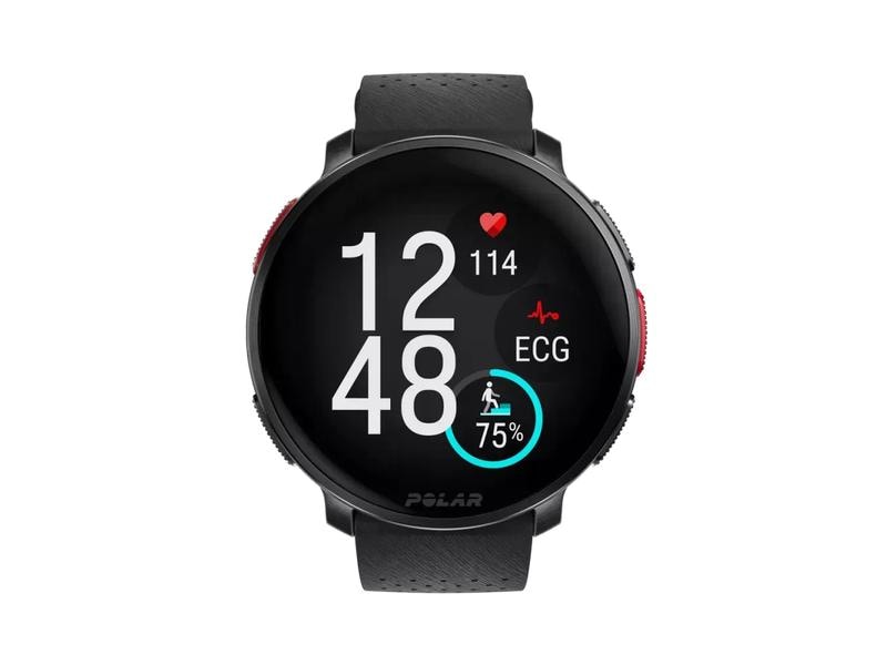 POLAR Sportuhr Vantage V3 Night Black Multisportuhr