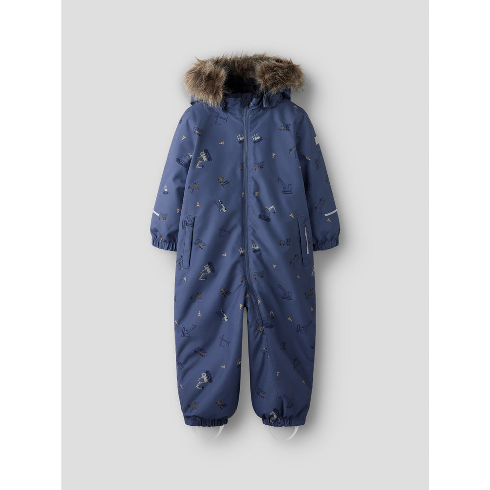 Køb Name It Vintage Indigo Work Nmmsnow10 Dragt Aop Fo Noos