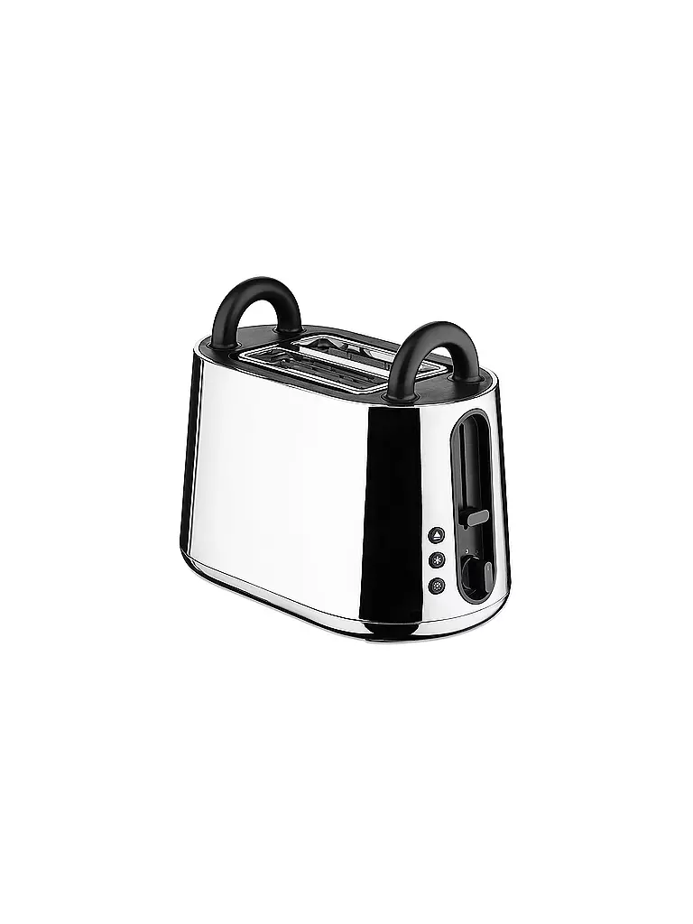ALESSI Toaster TORU 2 Scheiben NE03/B Edelstahl 18/10 silber