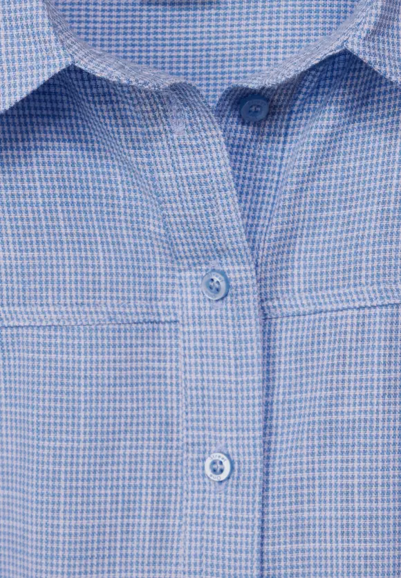 Chambray Bluse - original blue