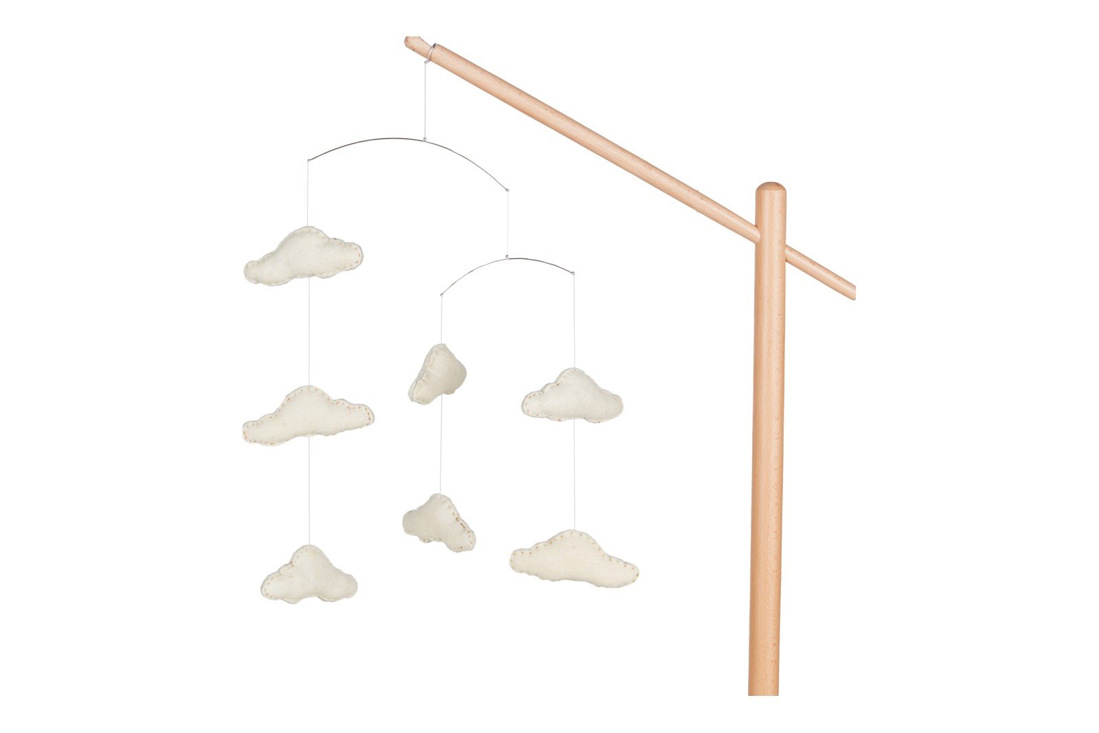Cloud Babyuro Babyuro med skyer. Festes på stativ (selges separat). Kombiner med Shiko white noise-høytaler.
