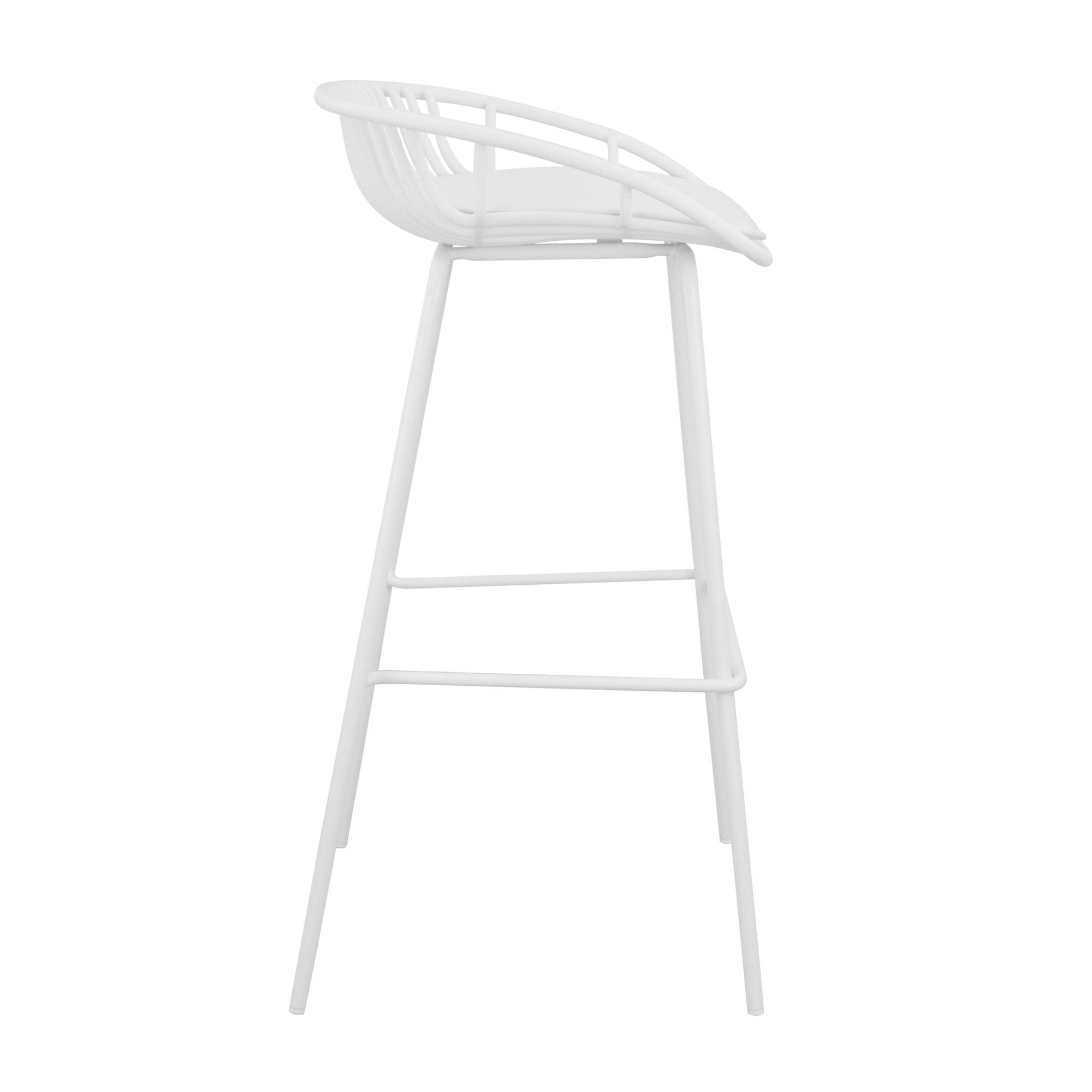 Kick (tuin)barkruk Rio - wit