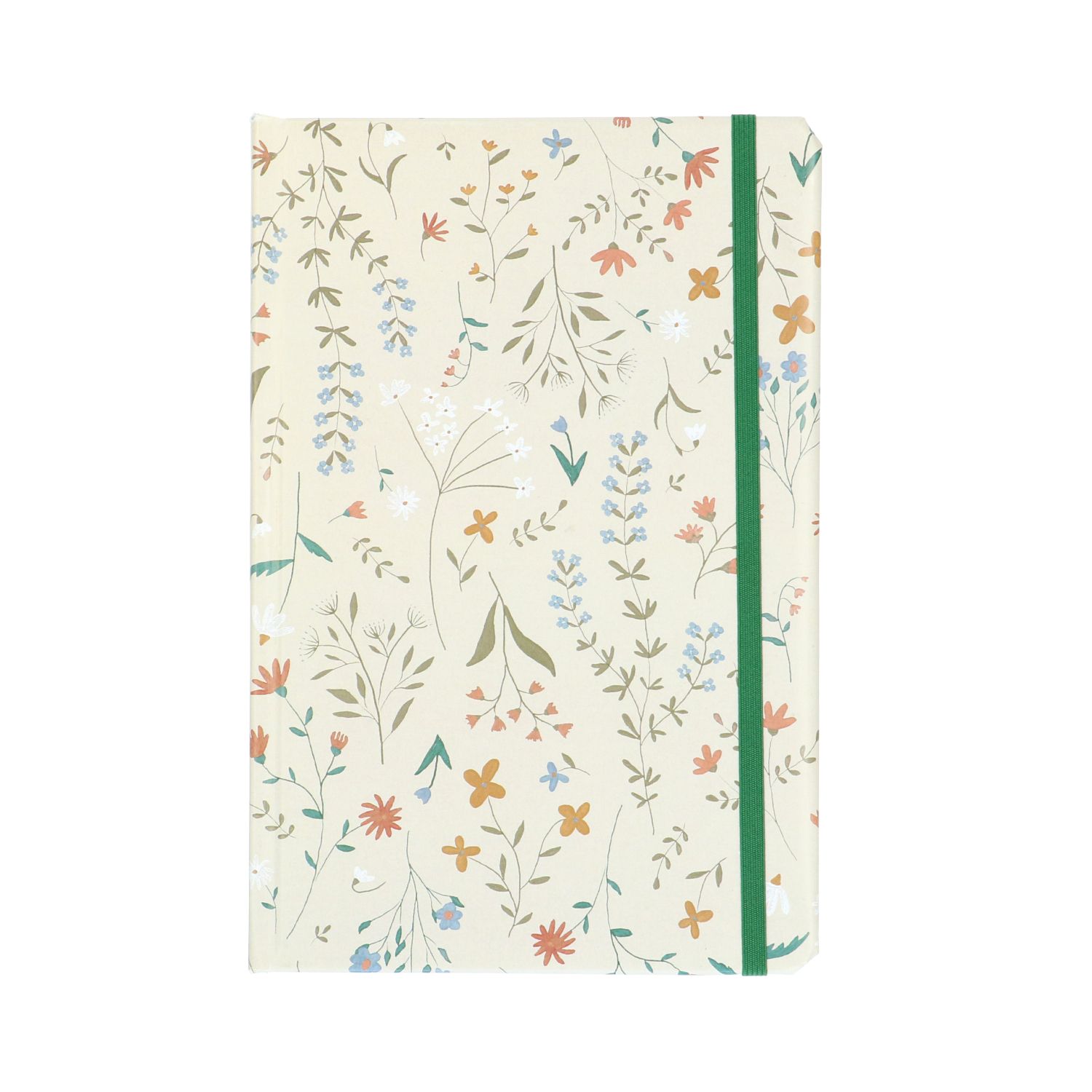 Notitieboek, harde kaft, veldbloemen, A5