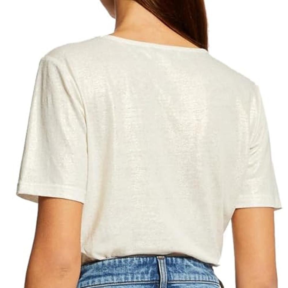 Morgan T-shirt Blanc Femme Morgan Dag