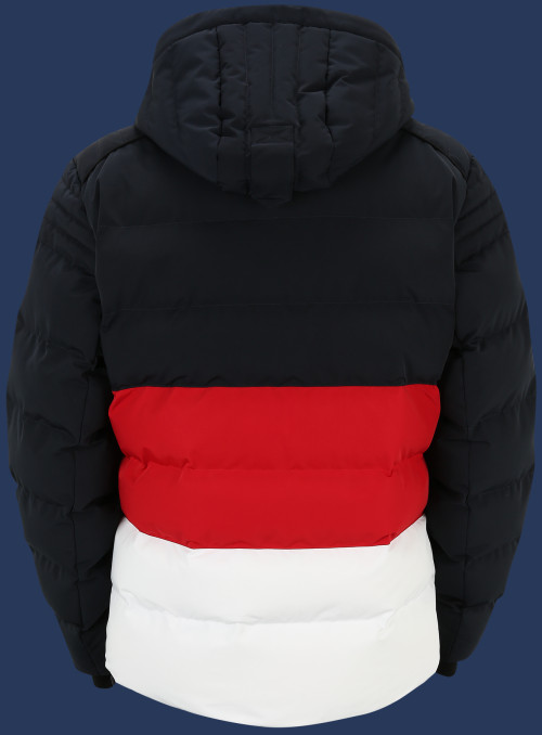 Blackjack Tricolor Men Short StroBoAirTec, Darknavy/Red/Cocos