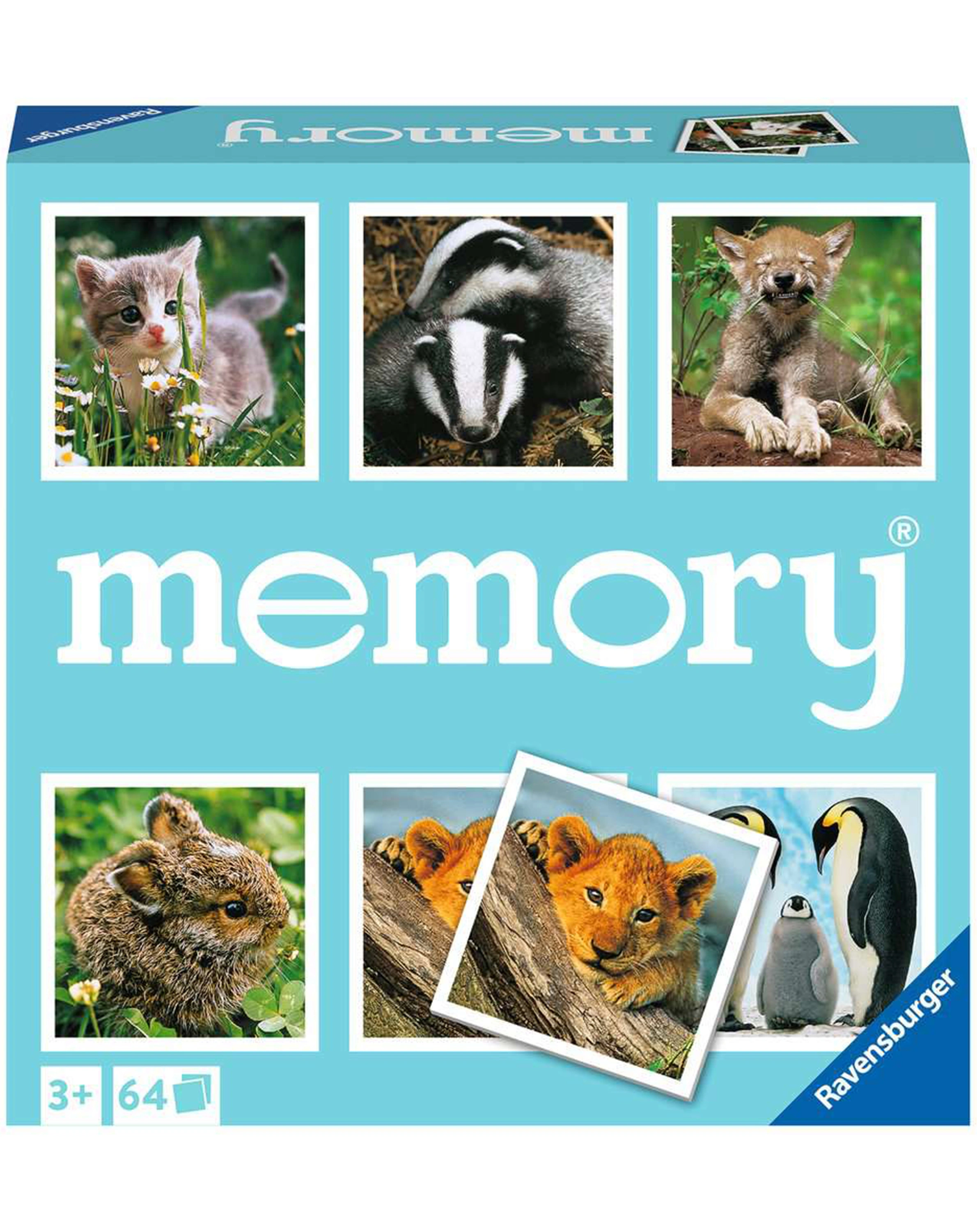 Memospiel MEMORY® TIERKINDER