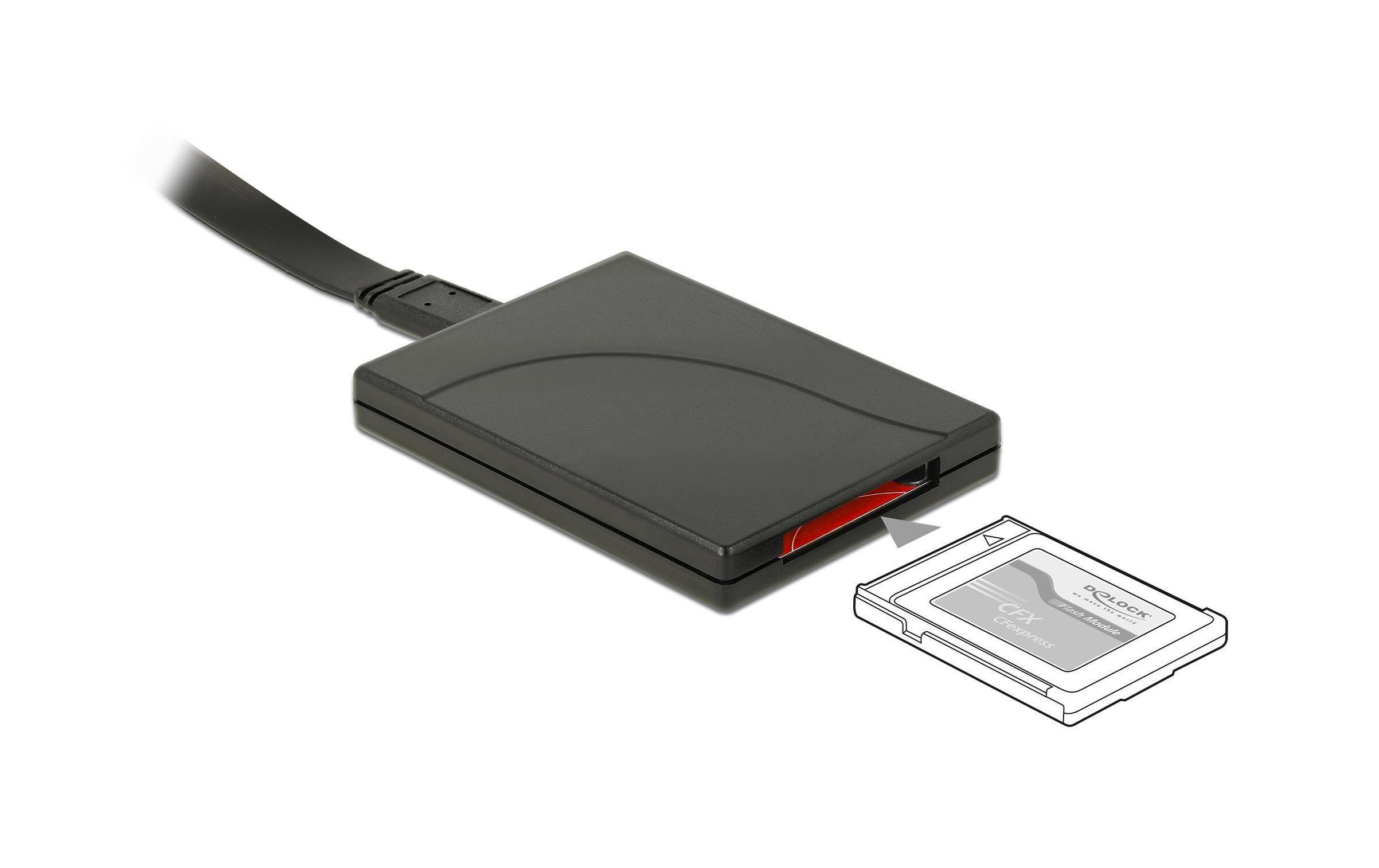 Card Reader Extern USB-C für CFexpress-SpeicherkartenExterner Kartenleser für CFexpress Speicherkarten