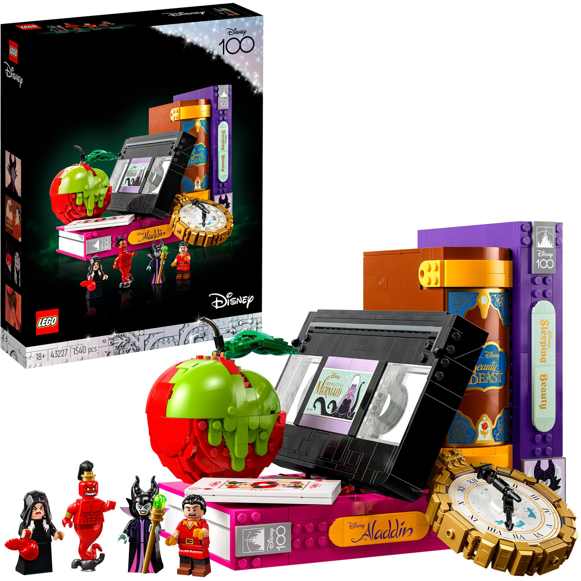 LEGO Konstruktionsspielzeug Disney 100 Zeichen der Bösewichte