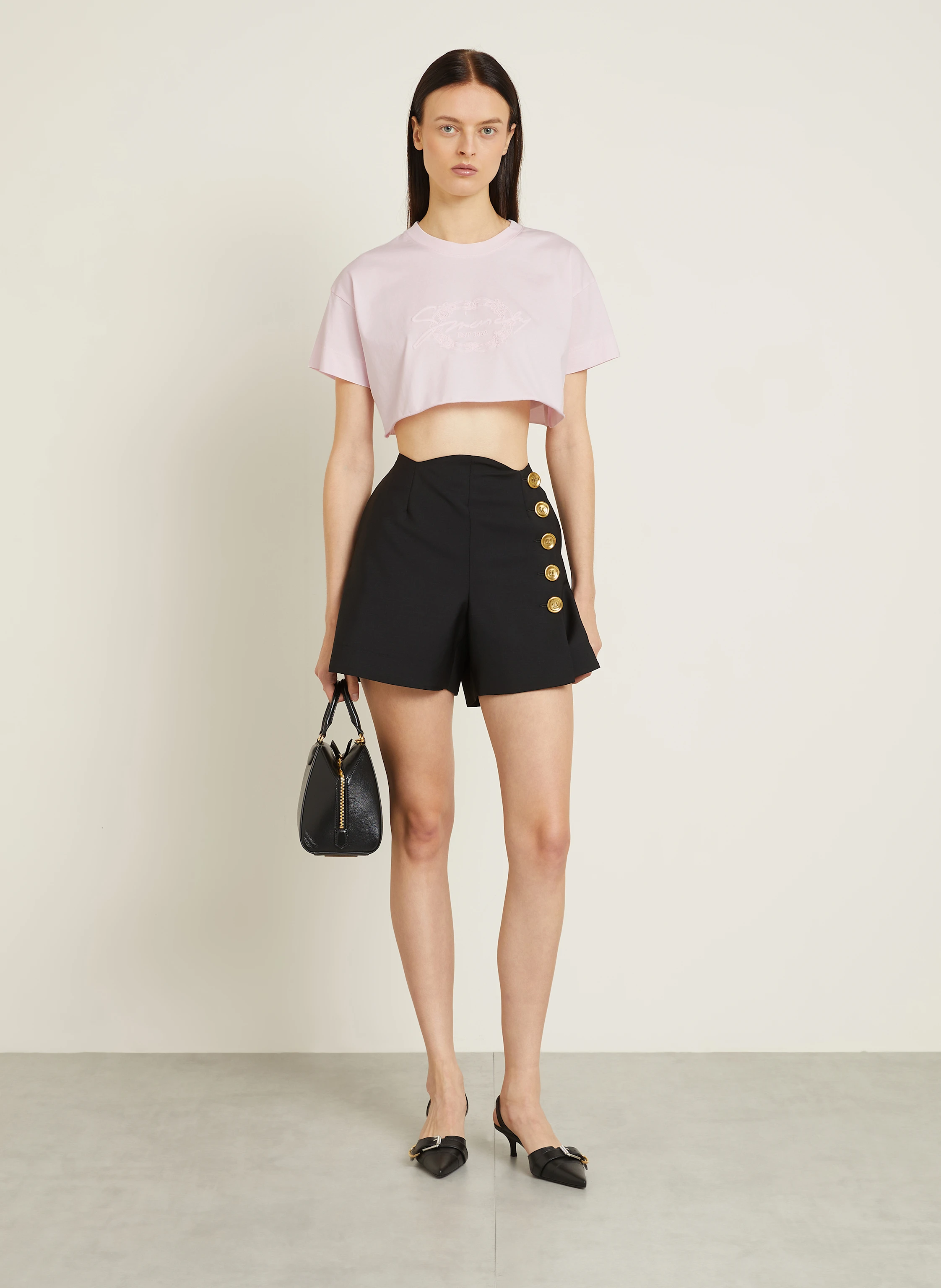 GIVENCHY Cropped-Shirt