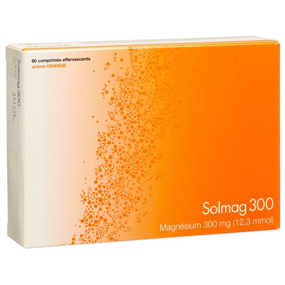 SOLMAG Brausetabl Orangenaroma Ds 60 Stk