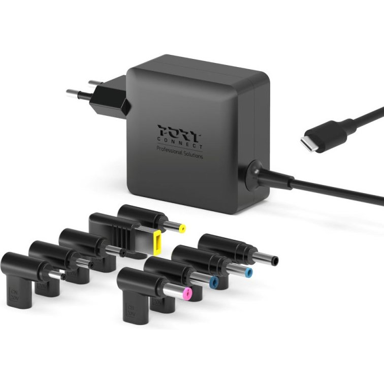 Port Designs 904065UWUK adaptateur de puissance & onduleur Intérieure 65 W Noir