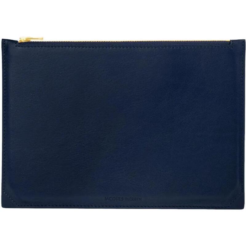 Pochette multifonction en cuir