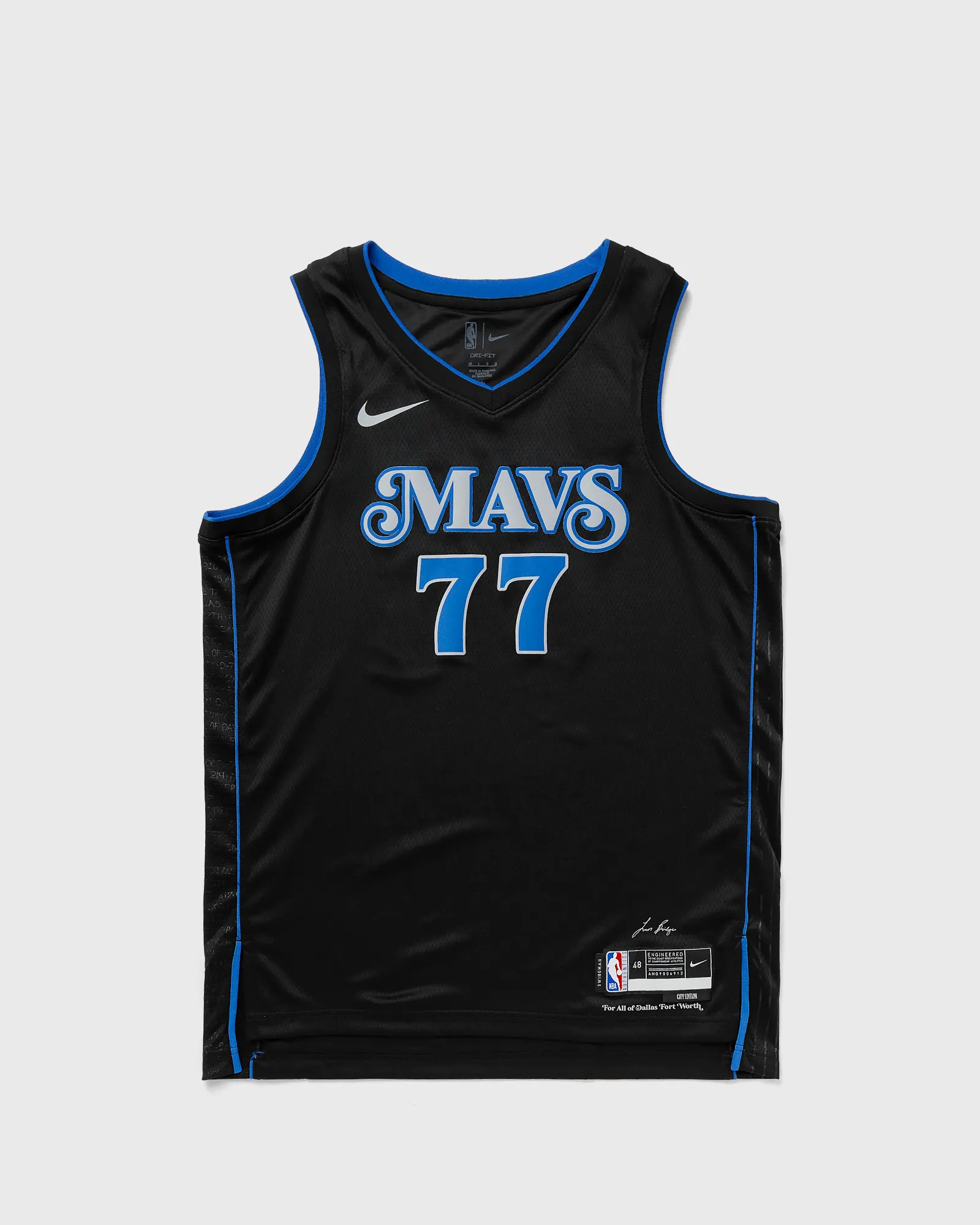 Nike NBA Swingman Jersey Dallas Mavericks City Edition 2023/24 Luka Doncic #77