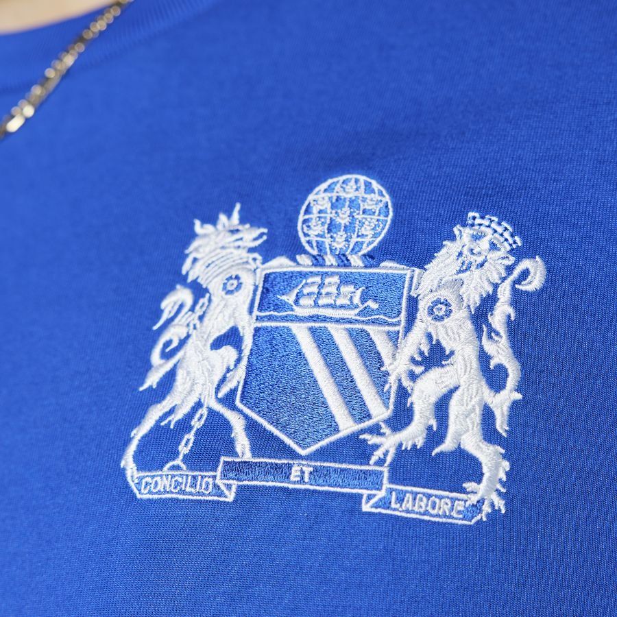 Manchester United Maillot George Best - Bleu Manches Longues