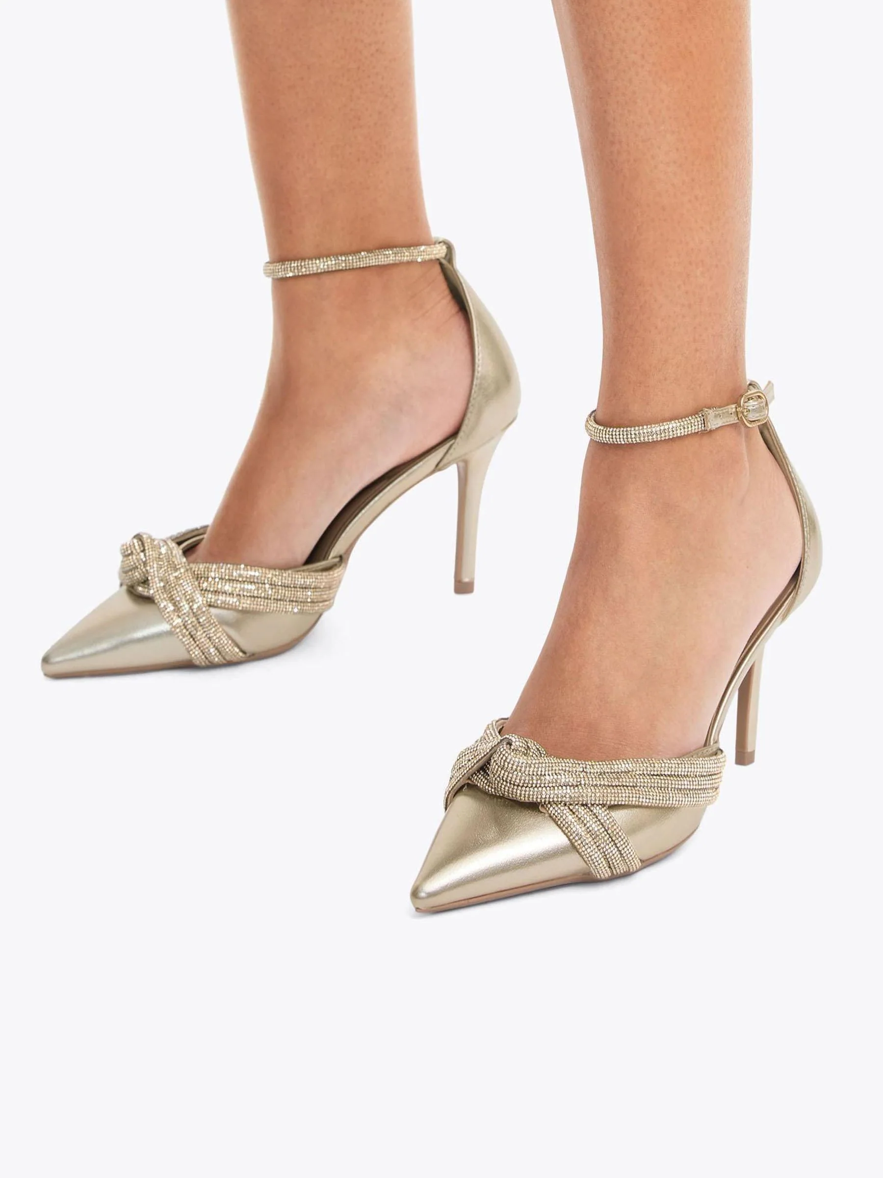 Goud - Carvela Arielle Court Shoes