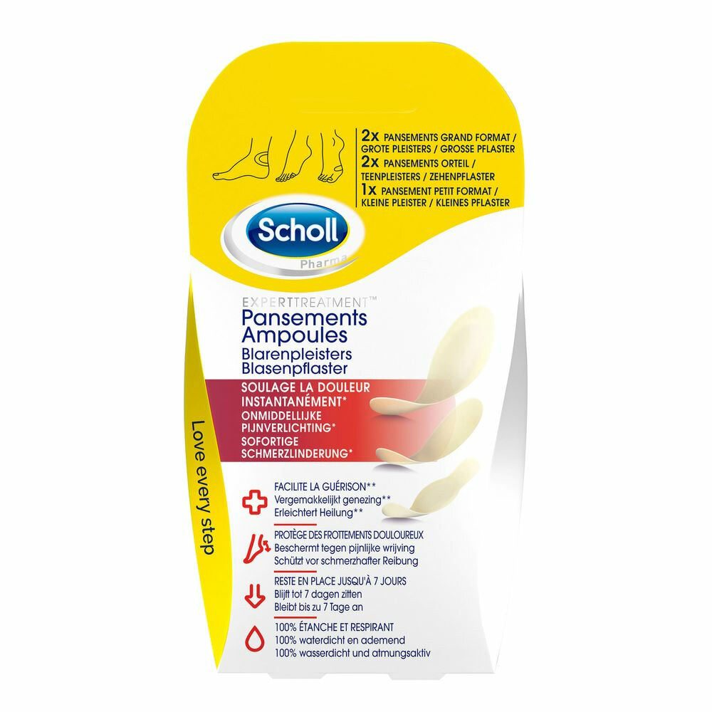 Scholl Pharma BlarenpleistersMixed5 stuks