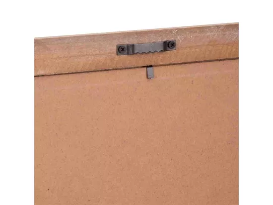 Cadre en bois et tissu