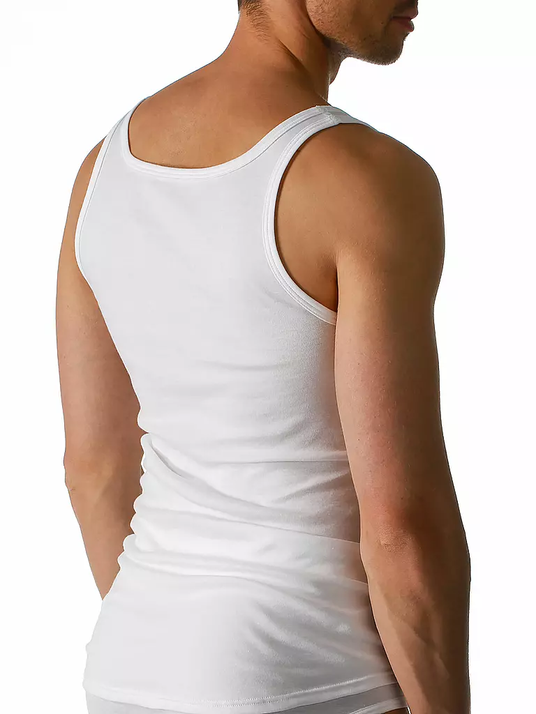 MEY Trägershirt NOBLESSE weiss