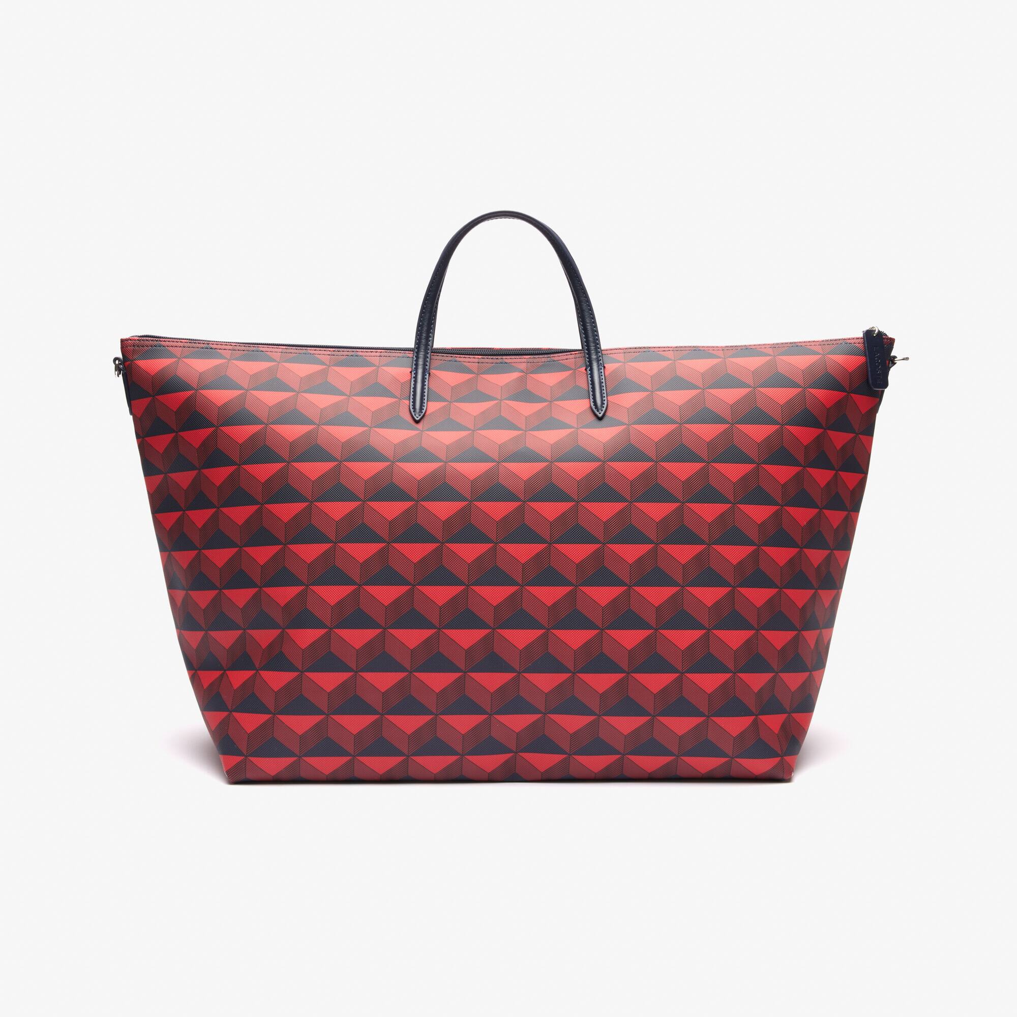 XXL L.12.12 Piqué Tote-Bag Taschen - Rot - Lacoste - Unisex