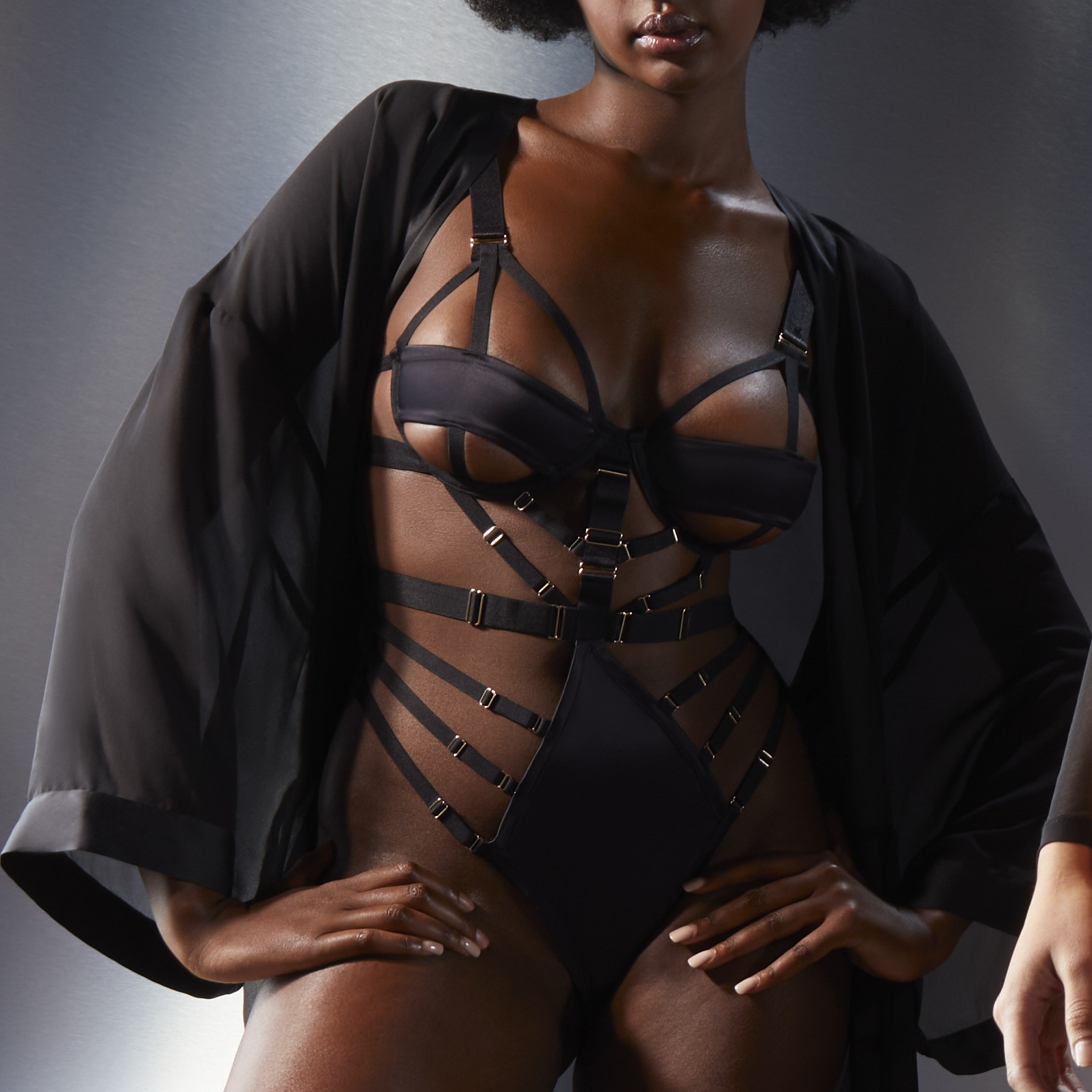 Body corbeille satiné