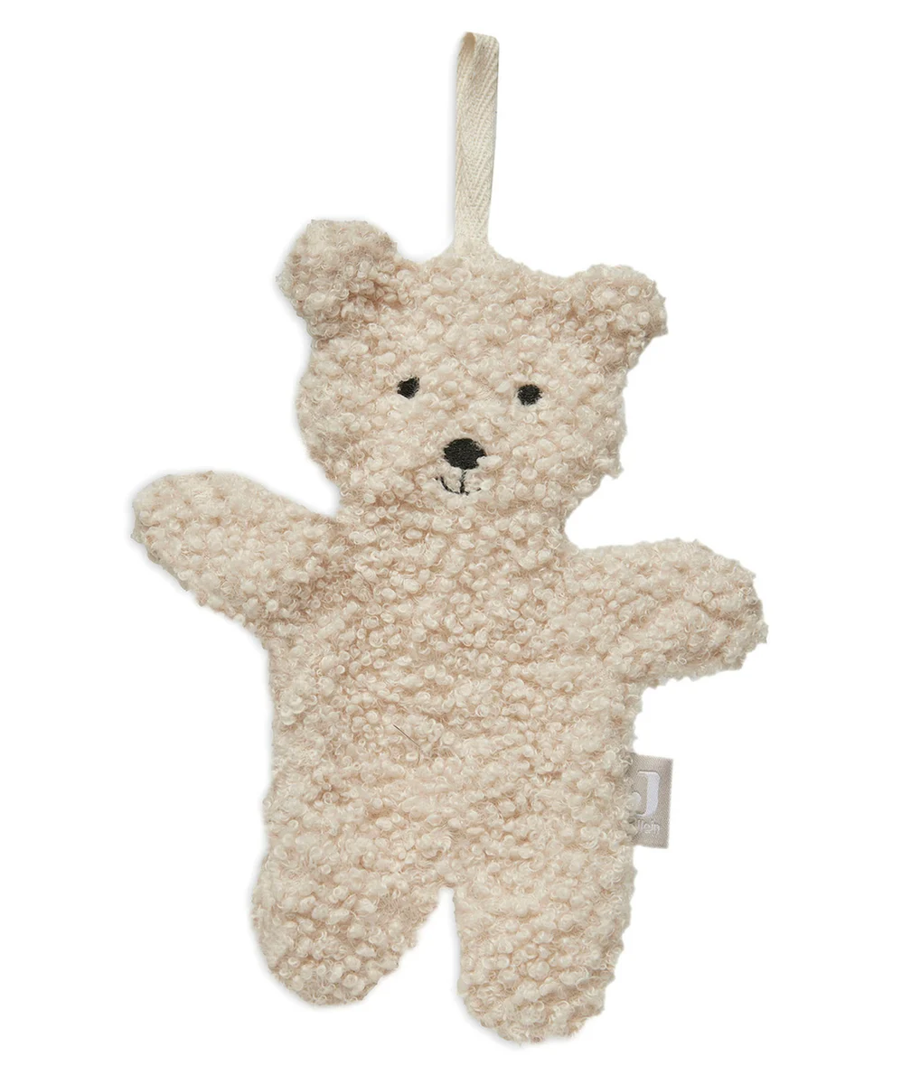 JOLLEINATTACHE TÉTINE TEDDY NATUREL