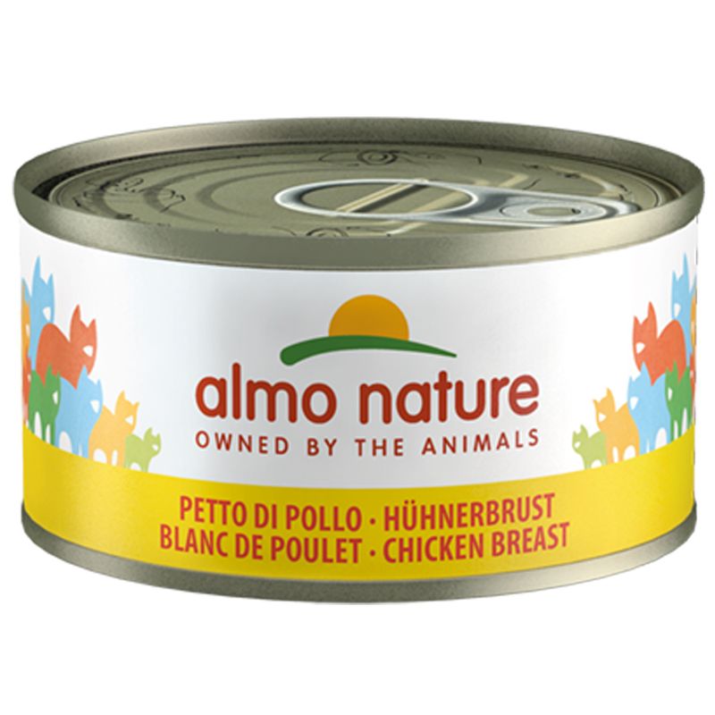 Almo Nature, viande 6 x 70 g
