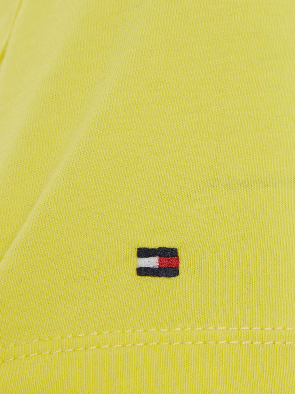 Tommy Hilfiger T-shirt TOMMY BAGELS met printopdruk citroengeel
