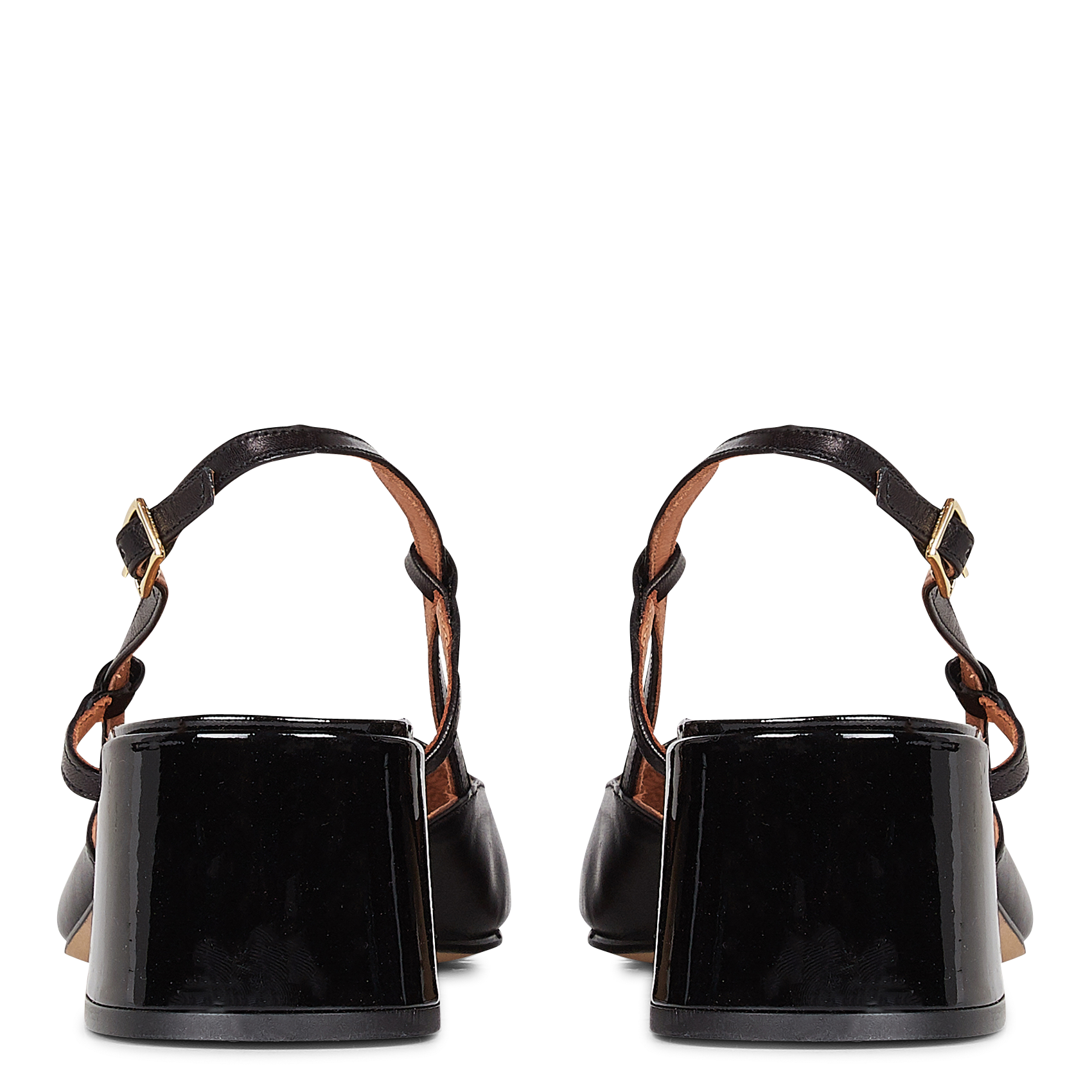 DHAPOPY - Babies en cuir | Noir
