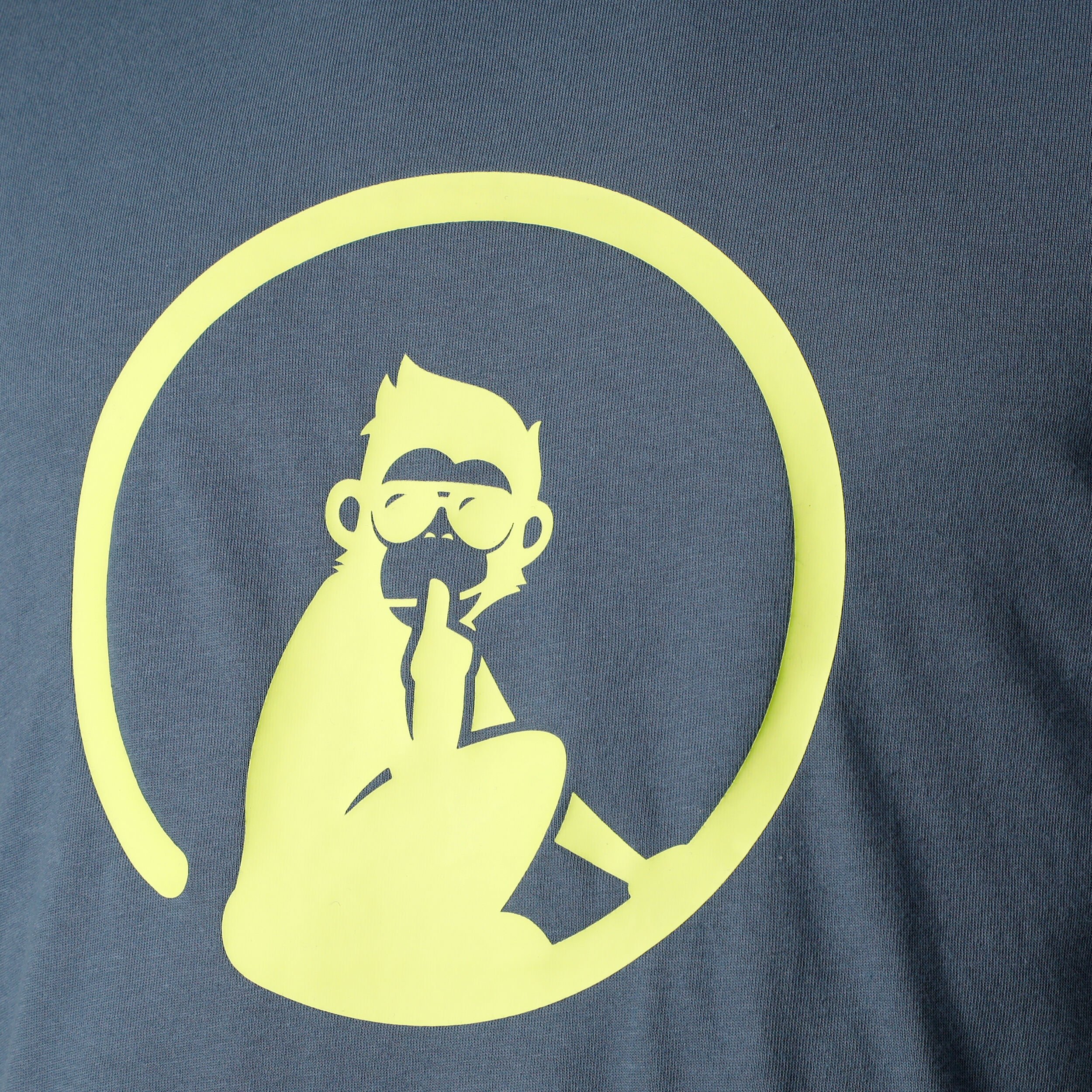 Quiet Please Perspectives Training T-shirt Hommes - Bleu