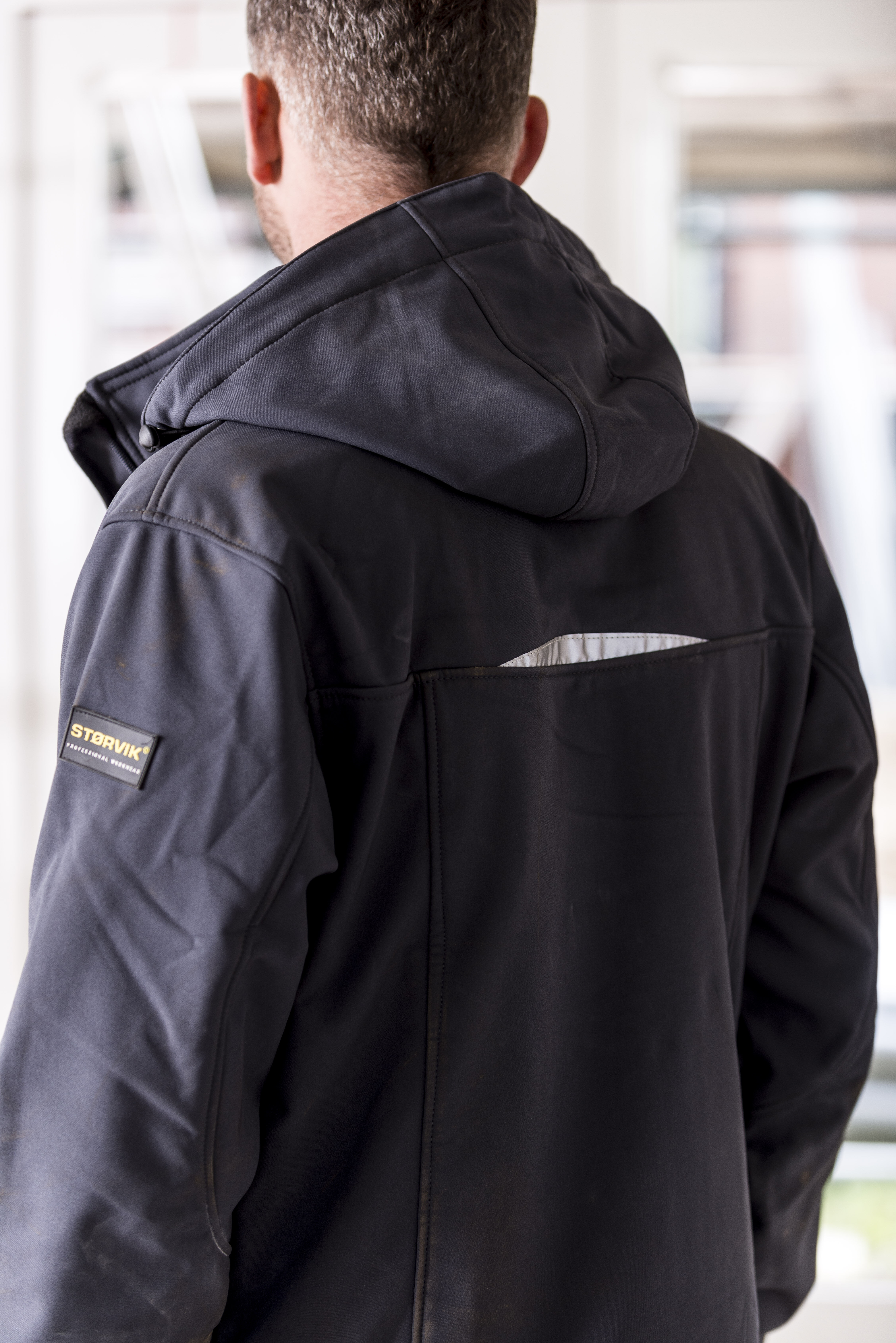 Störvik Clive Heren - Softshell - Zwart - M