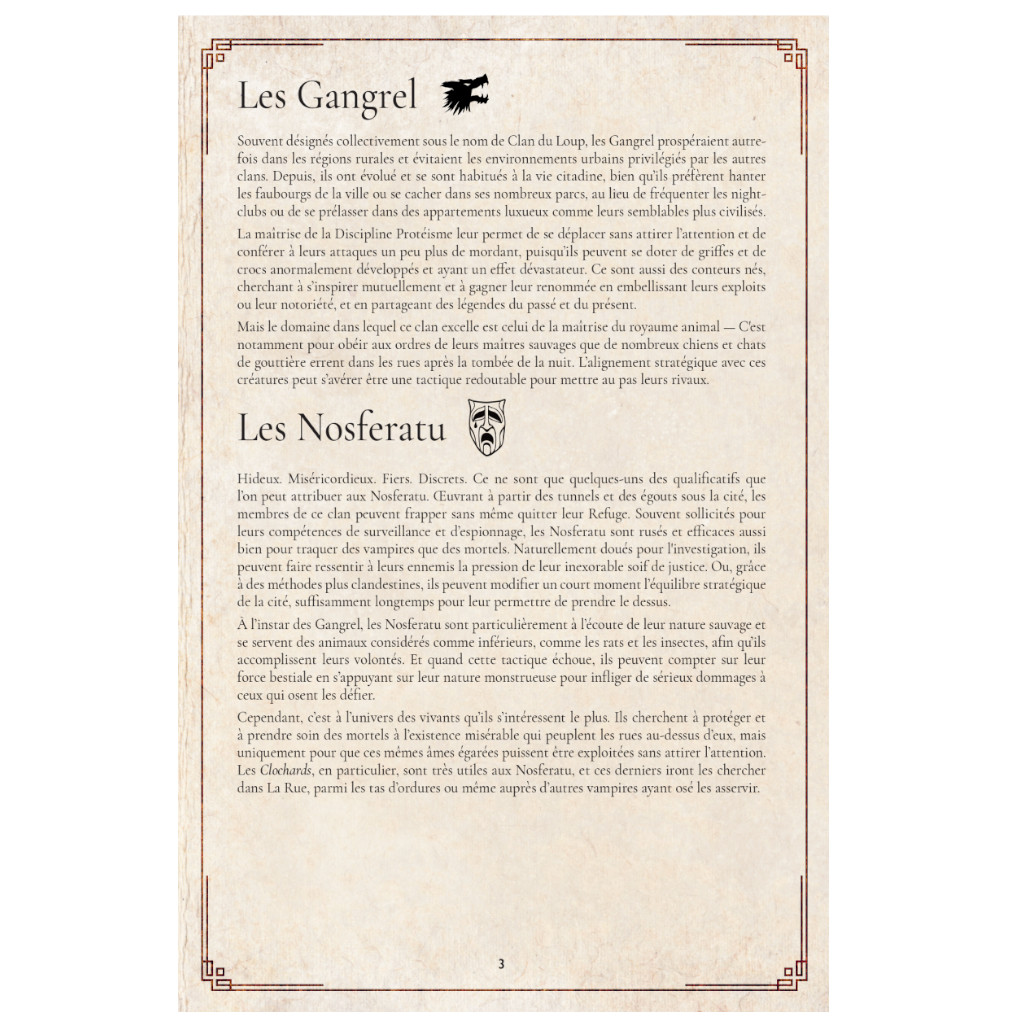 Vampire : The Masquerade - Rivals - Le Loup et le Rat