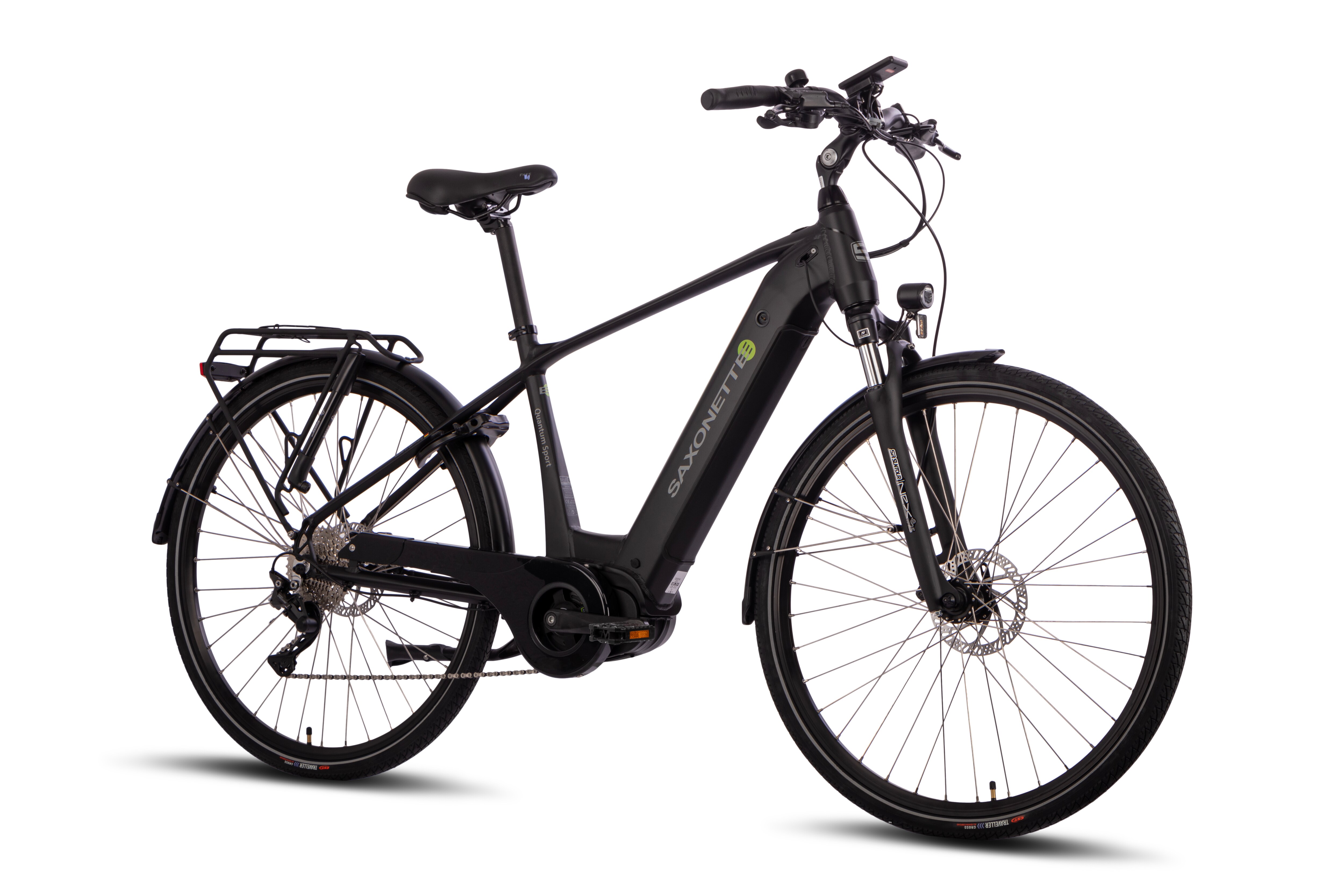 Quantum Sport Man 10 Gang Bafang Mittelmotor Scheibenbremsen